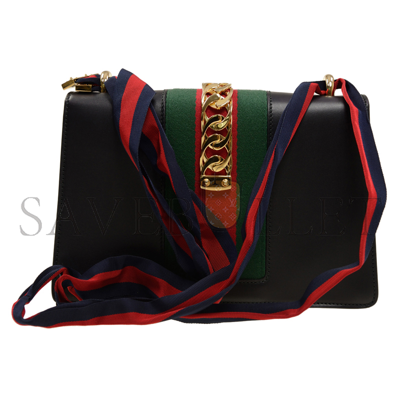 GUCCI SYLVIE SMALL SHOULDER BAG 421882 (25.5*17*8cm)